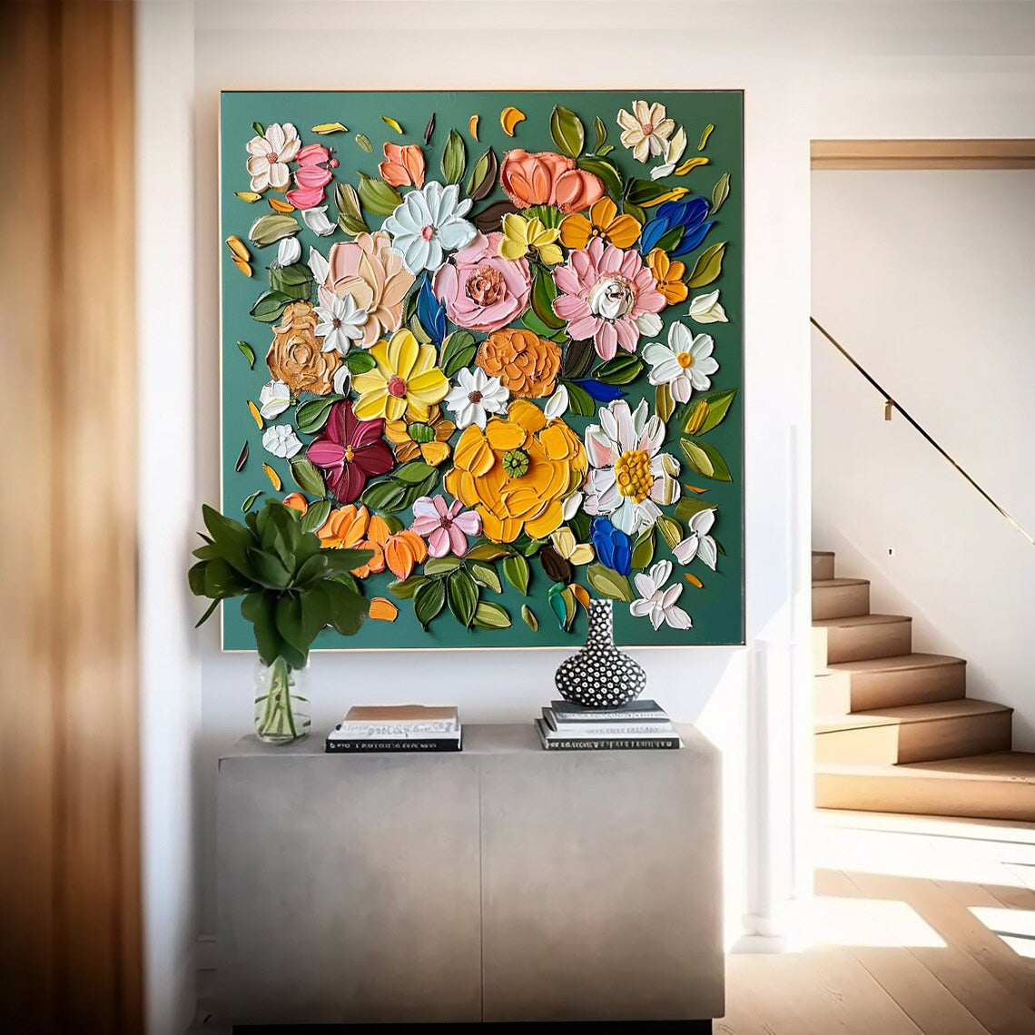 Flower Canvas Art #FL041