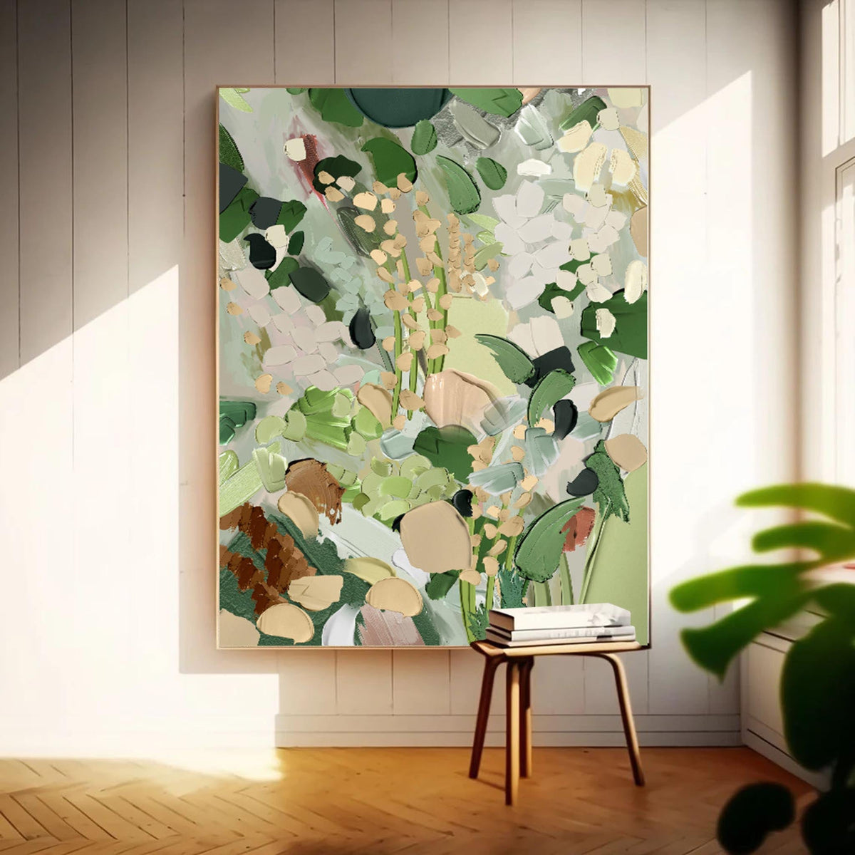 Abstract Canvas Art #AB095