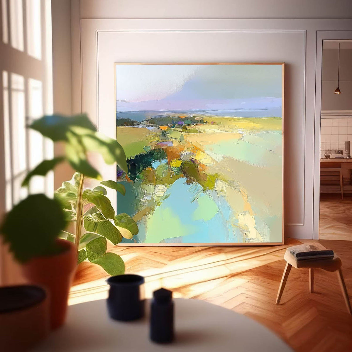 Abstract Canvas Art #AB692
