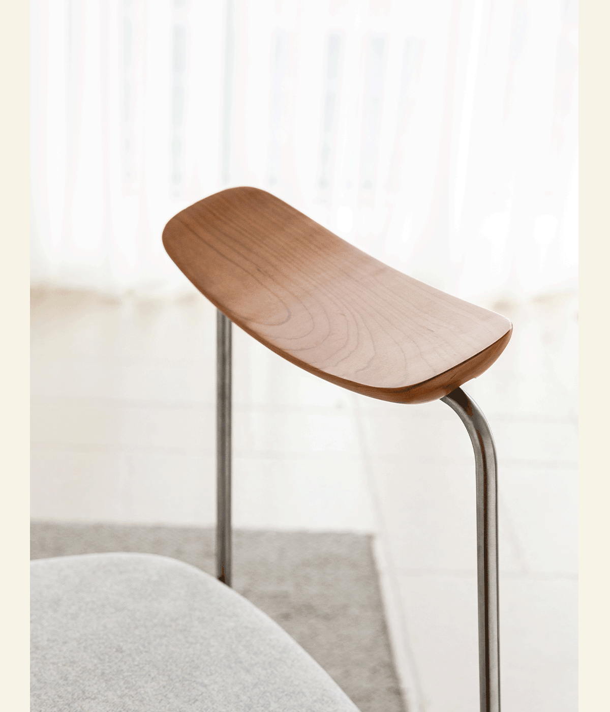 Bauhaus Cherry Wood Dining Chair WIENER
