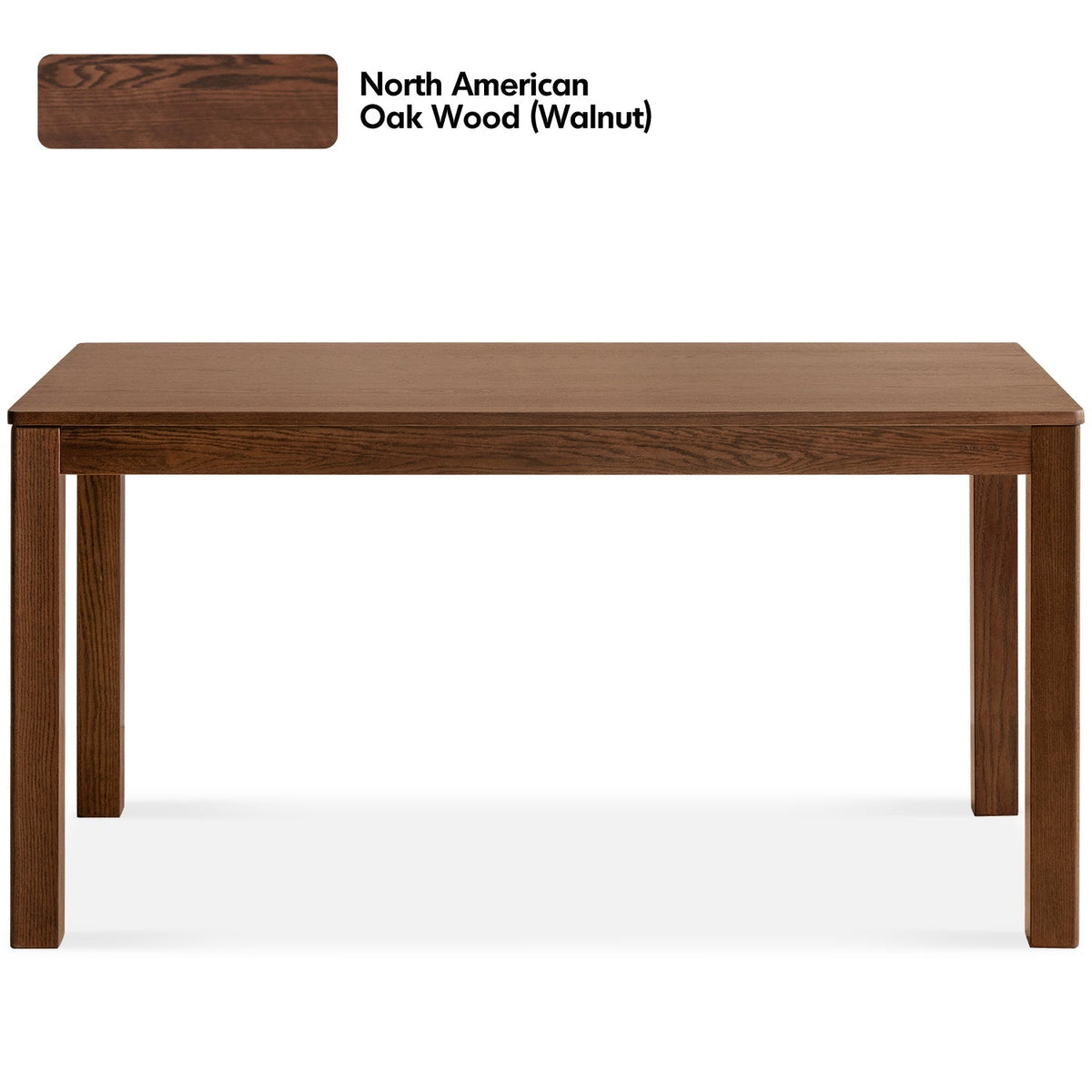 Japandi Oak Wood Dining Table WALDEN