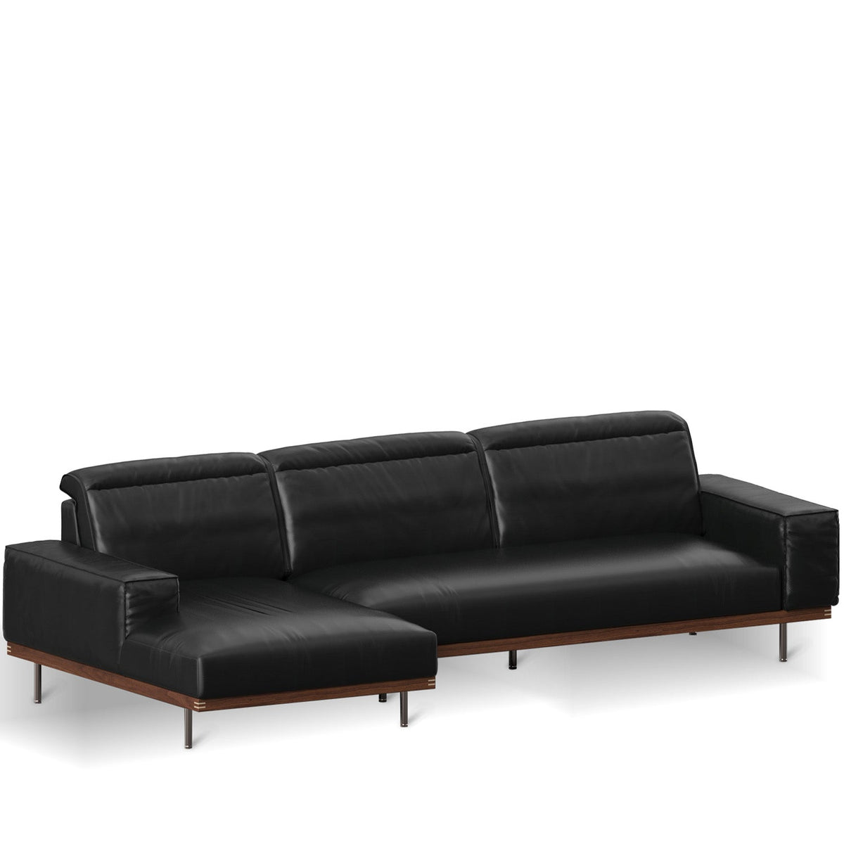 Japandi Genuine Leather L Shape Sofa 3+L RIVER