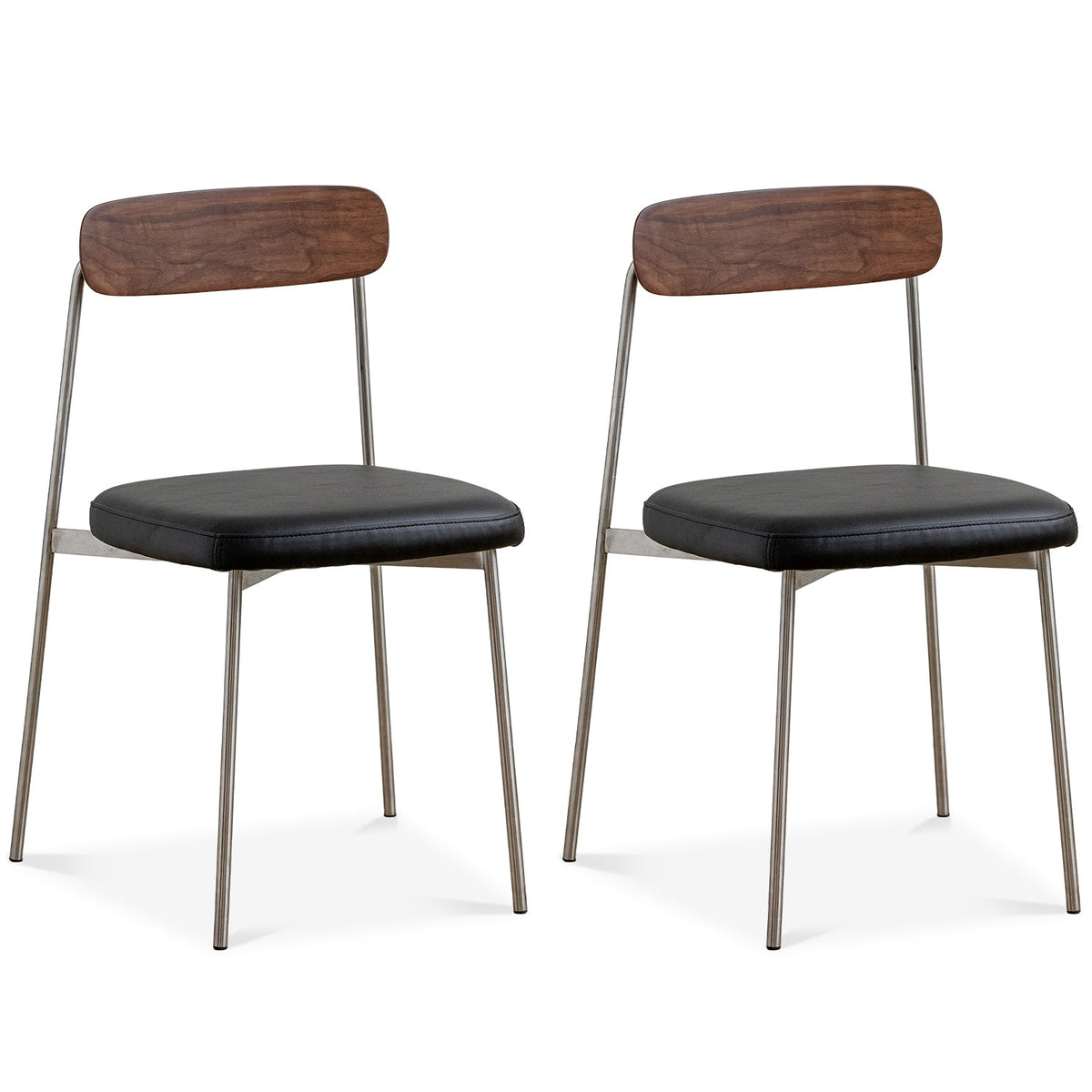 Bauhaus Walnut Wood Dining Chair WIENER