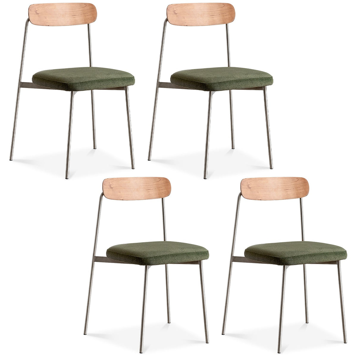 Bauhaus Cherry Wood Dining Chair WIENER