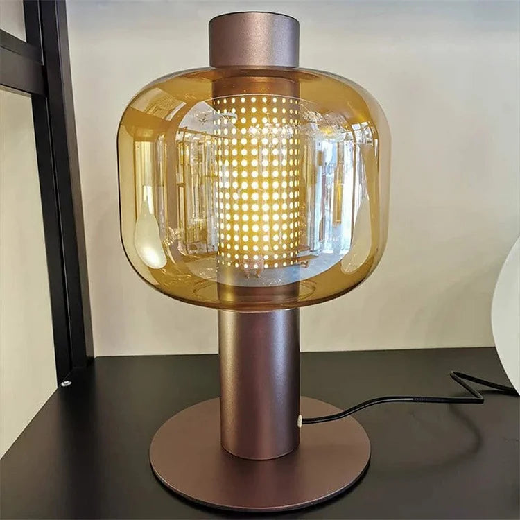 Sofia Glass Table Lamp