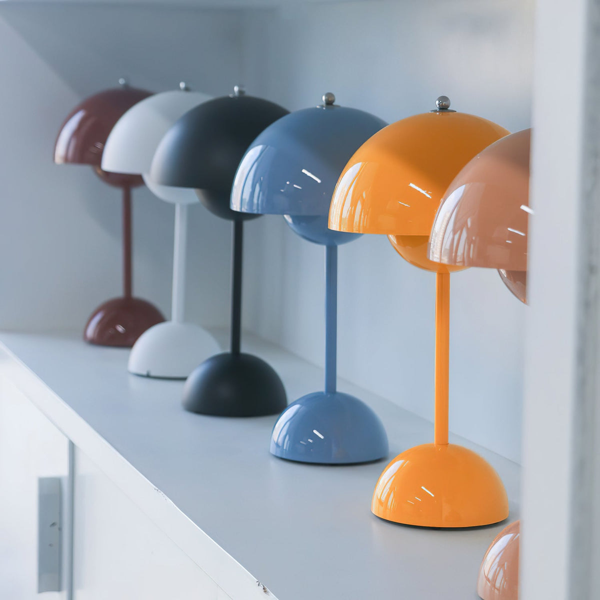 Duo Dome Portable Table Lamp