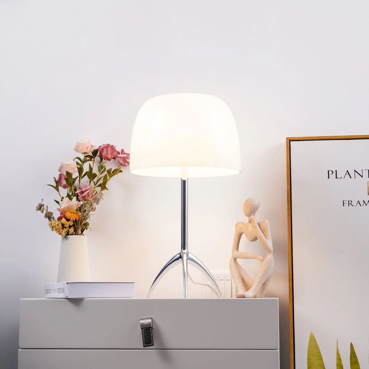 Fiorenza Glass Table Lamp