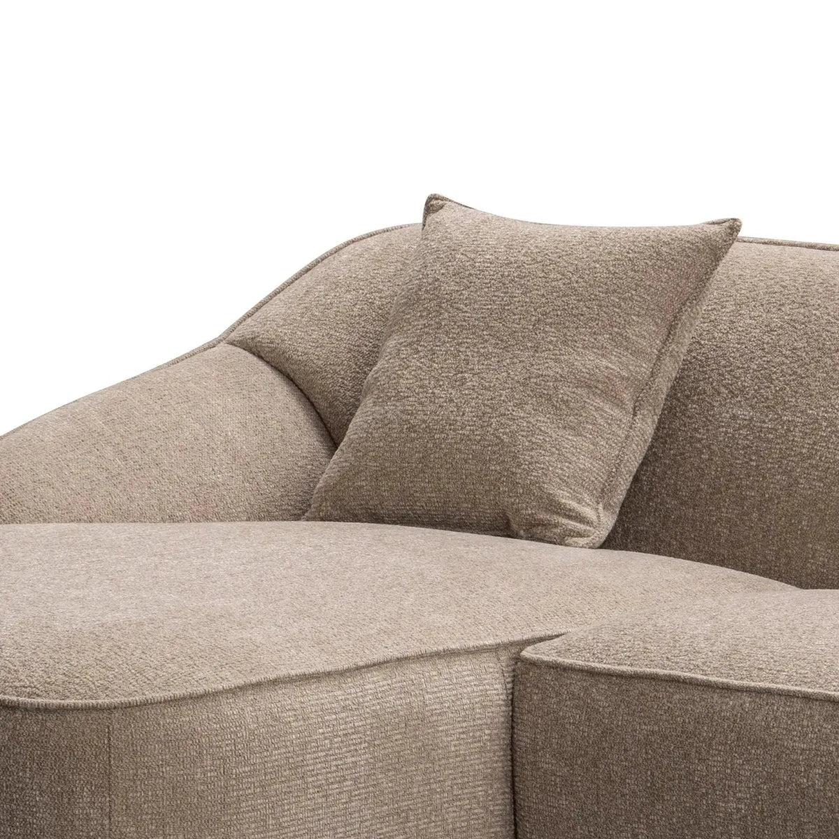 Modern Mixed Weave Fabric L Shape Sectional Sofa SPHIA 3.5+L