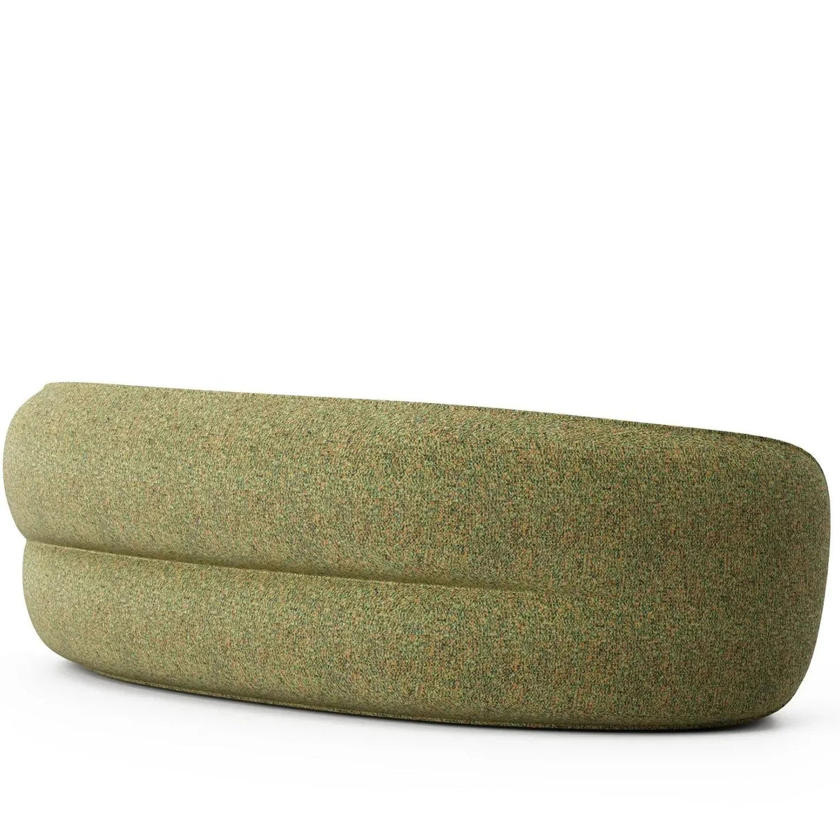 Minimalist Fabric Curved 4 Seater Sofa POD