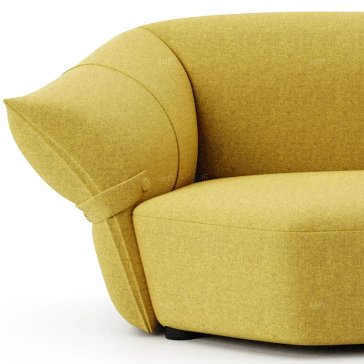 Modern Mixed Weave Fabric Modular Chaise Sofa PETALS