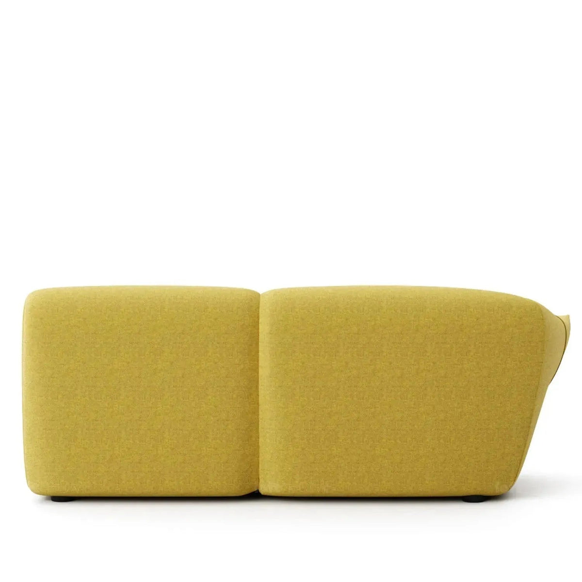Modern Mixed Weave Fabric Modular Chaise Sofa PETALS