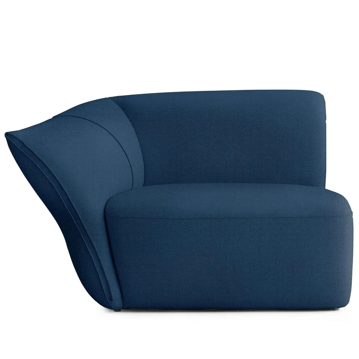 Modern Mixed Weave Fabric Modular Corner 1 Seater Sofa PETALS
