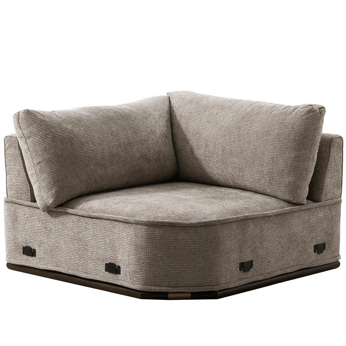 Modern Corduroy Velvet Fabric Modular Joint Connection 1 Seater Sofa CORDY