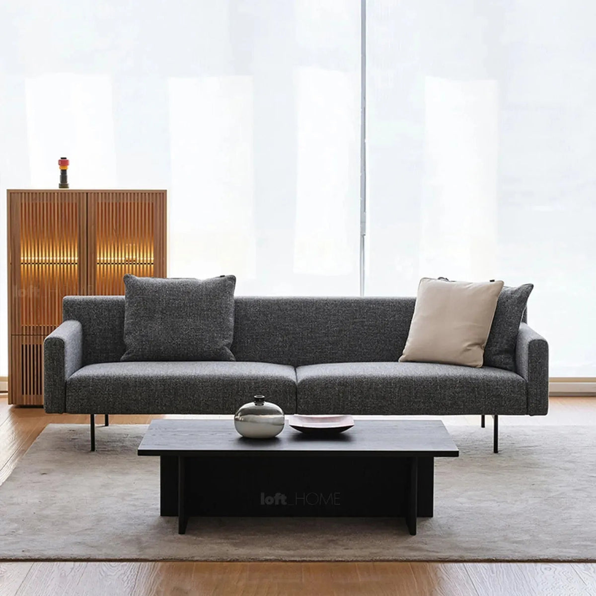 Minimalist Fabric 3.5 Seater Sofa ANN