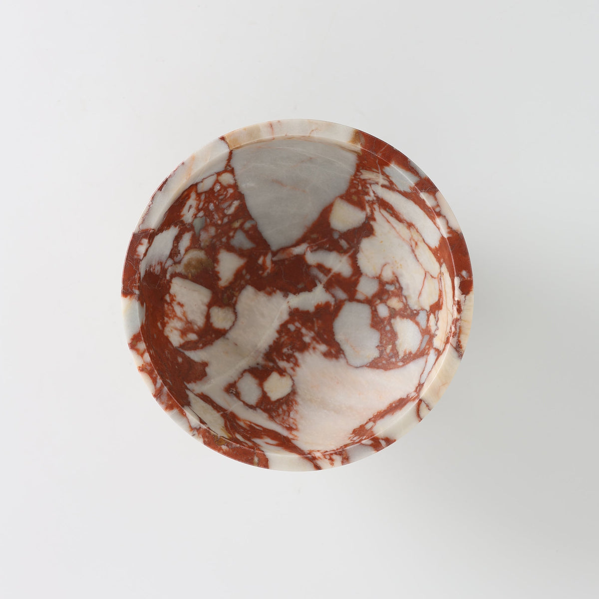 Tuscan Marble Footed Bowl