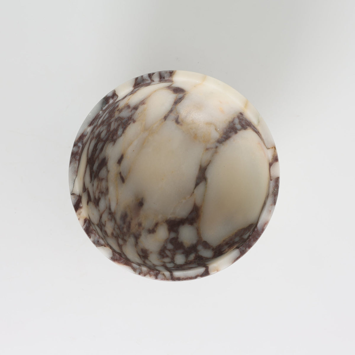 Tuscan Marble Footed Bowl