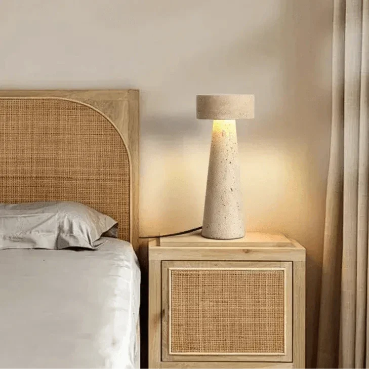Catriona Travertine Table Lamp
