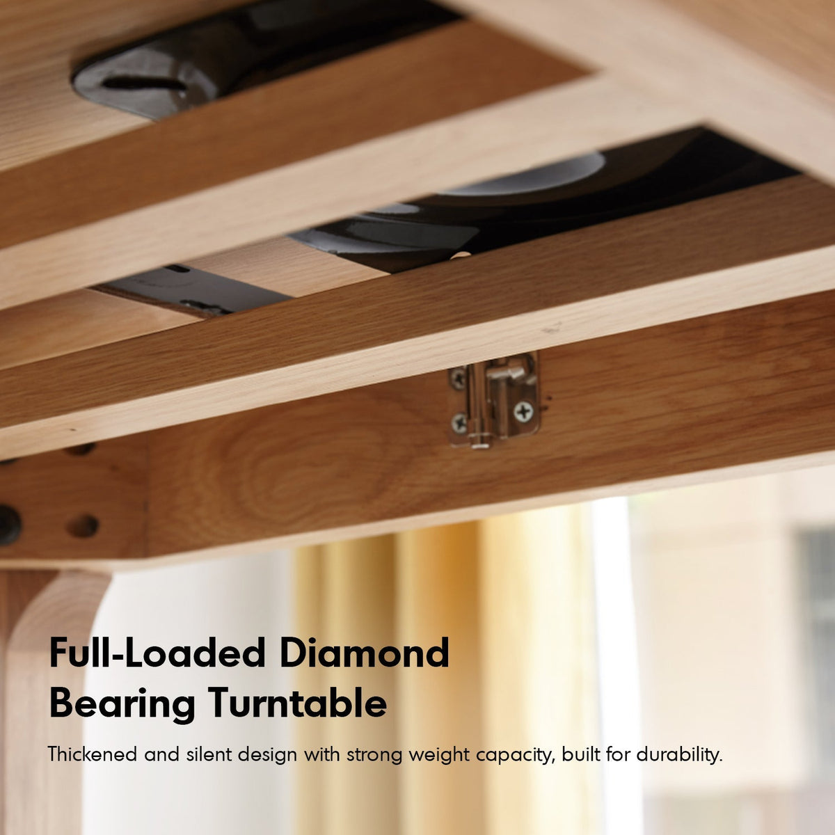 Scandinavian Oak Wood Extendable Dining Table PRIVOT