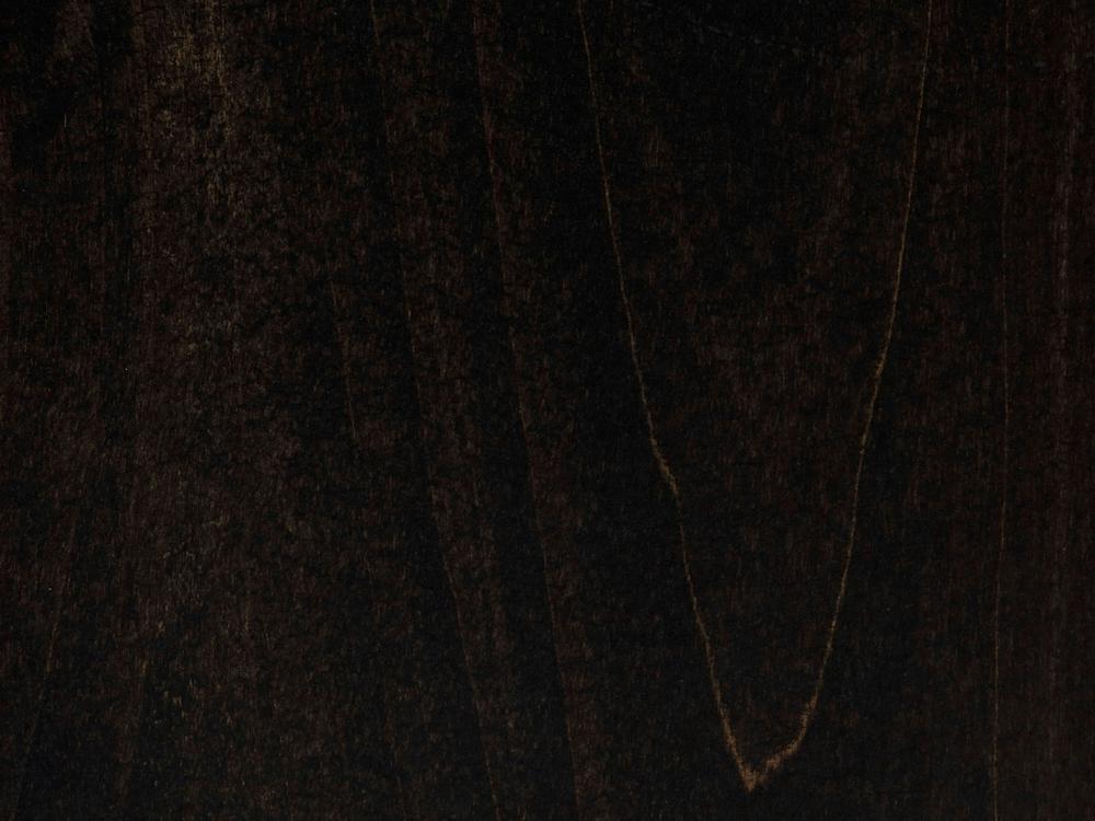 Abigail Coffee Table, Charred Ember on Alder, surface finish close up