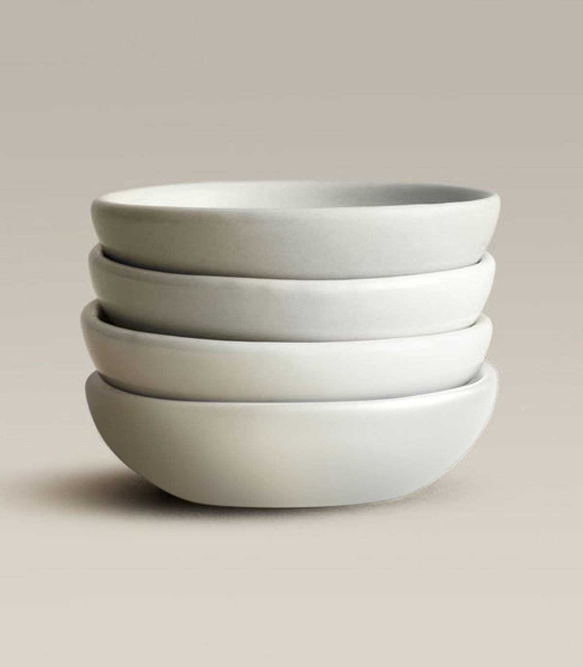 All Day & Night Dishes Stoneware Dip Set, styled on a table