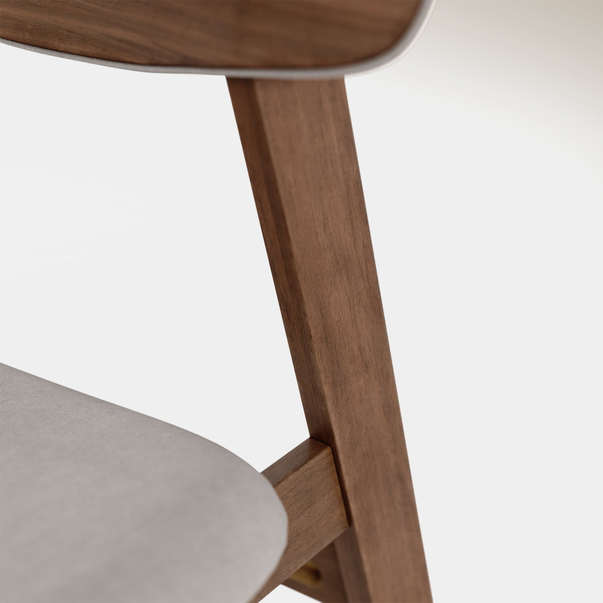 Amara Counter Stool - Smoke & Walnut