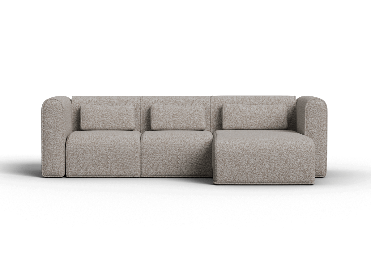 Bangalow Modular Chaise Sofa, second fabric texture close up