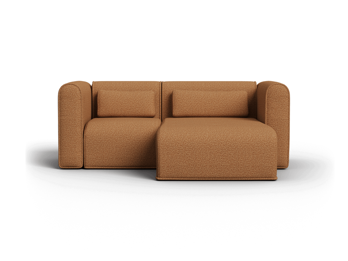 Bangalow Modular Chaise Sofa, second styled in a living room
