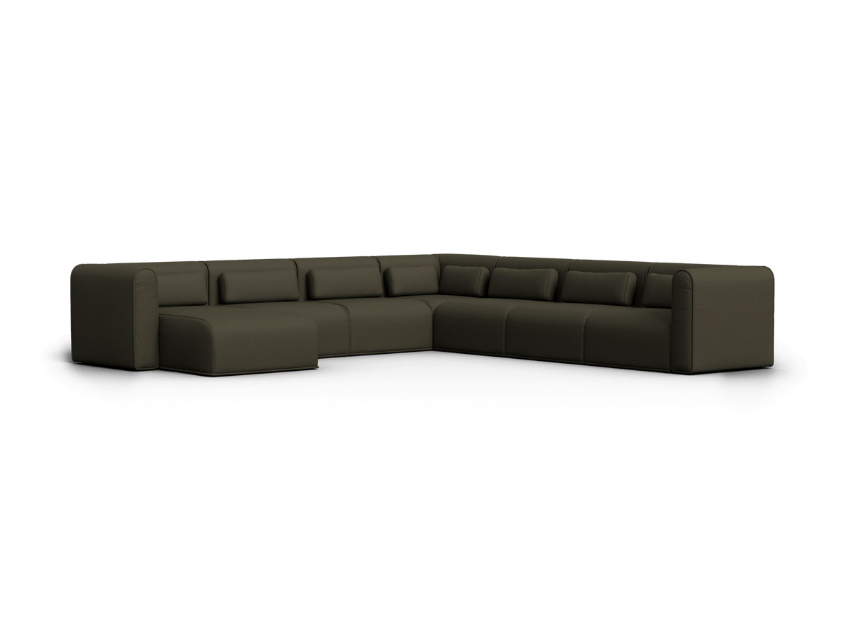 Bangalow Modular Corner Sofa, wide view 5