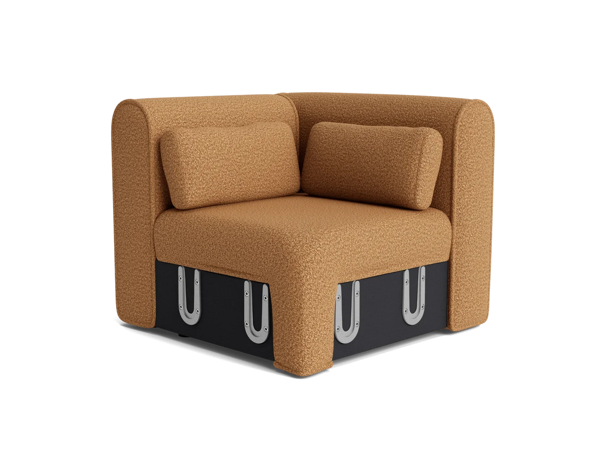 Bangalow Modular Sofa Module, full length side view
