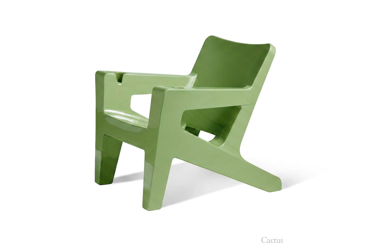 Bask Outdoor Lounge Chair, cactus, studio shot