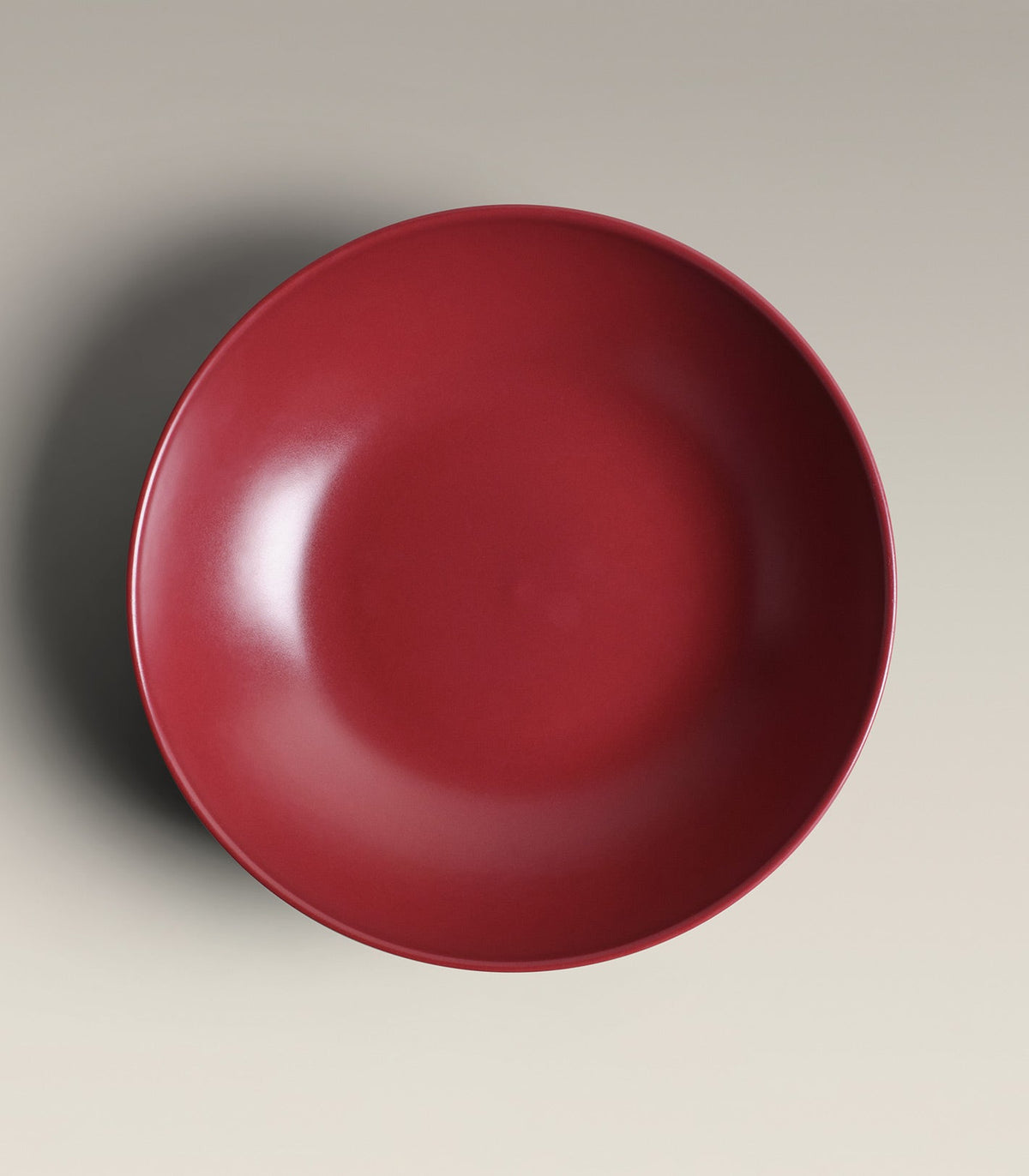 Big Stoneware Bowl Set, two pieces side by side