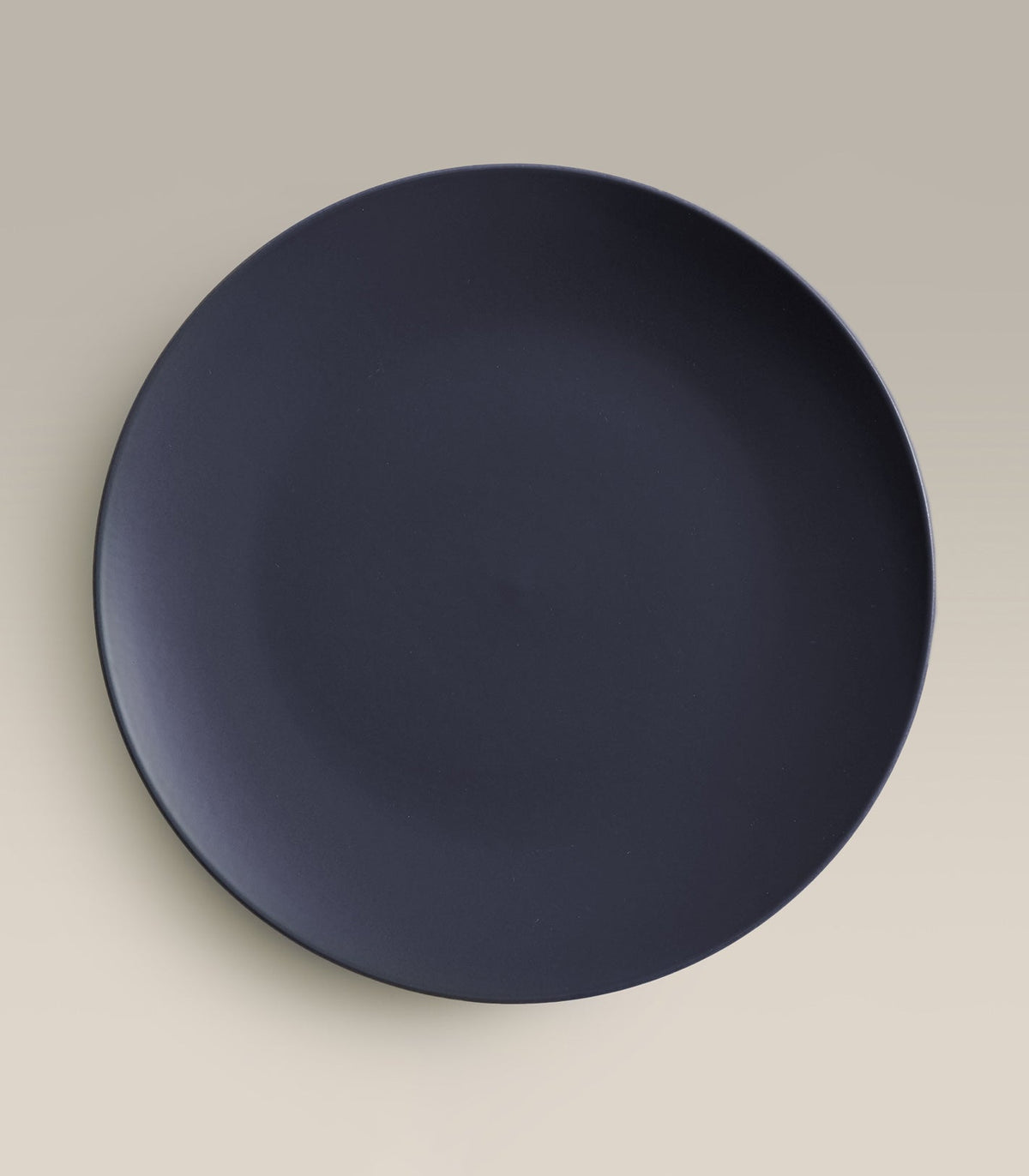 Big Stoneware Plate Set, second place setting in use