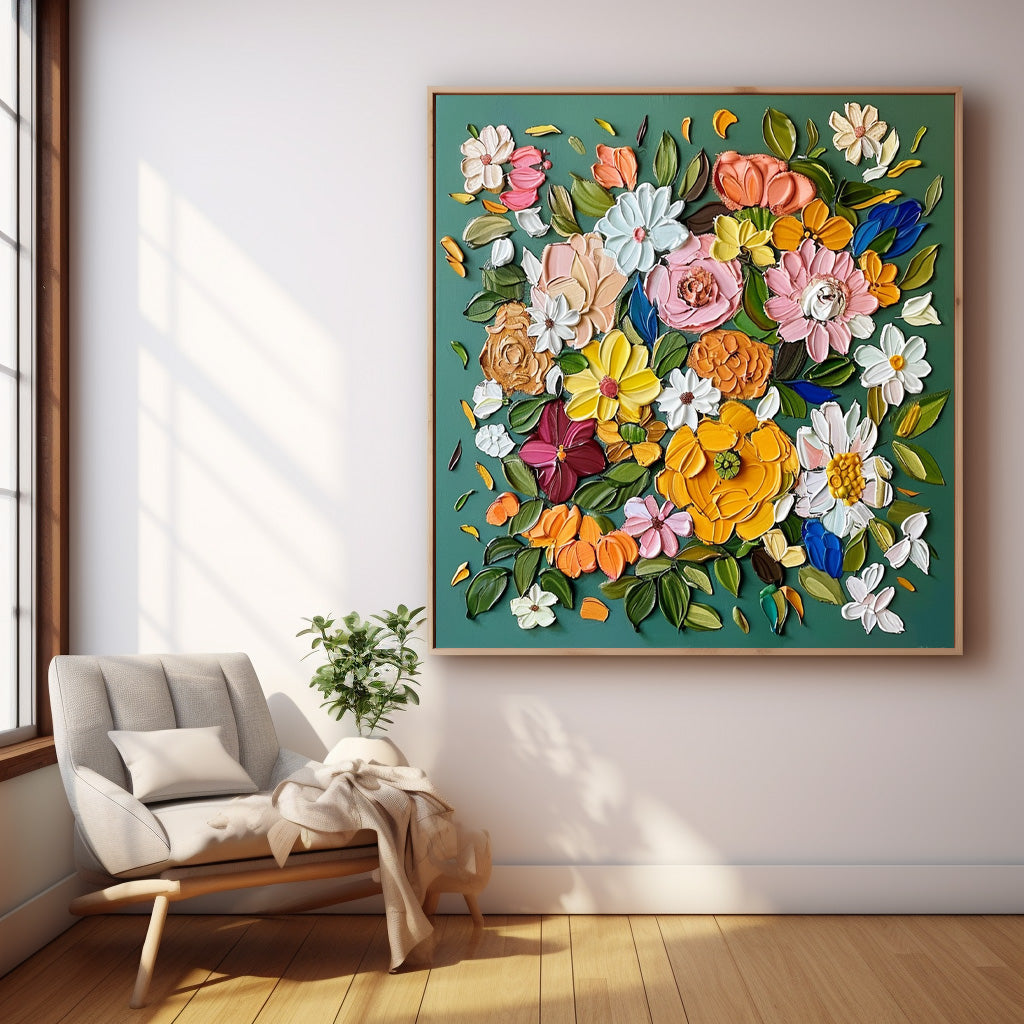 Flower Canvas Art #FL041