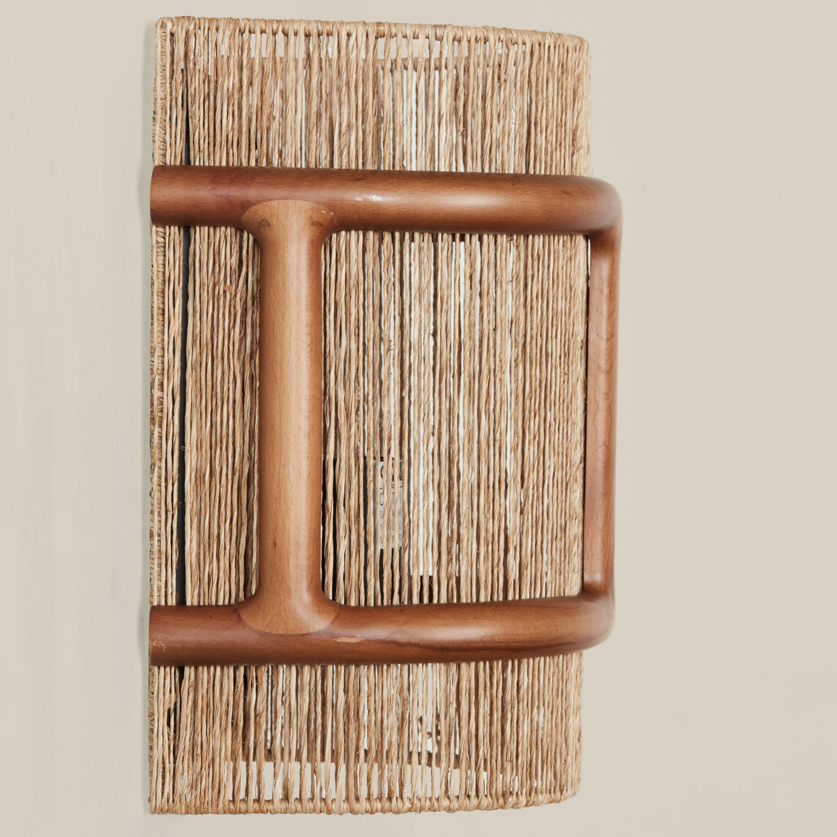 Cala Jute Wall Sconce, socket and hardware detail