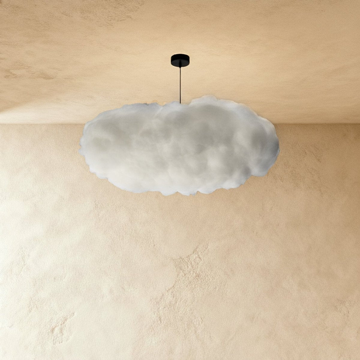 Cloud Nine Metal Pendant Light, close up of the finish and material
