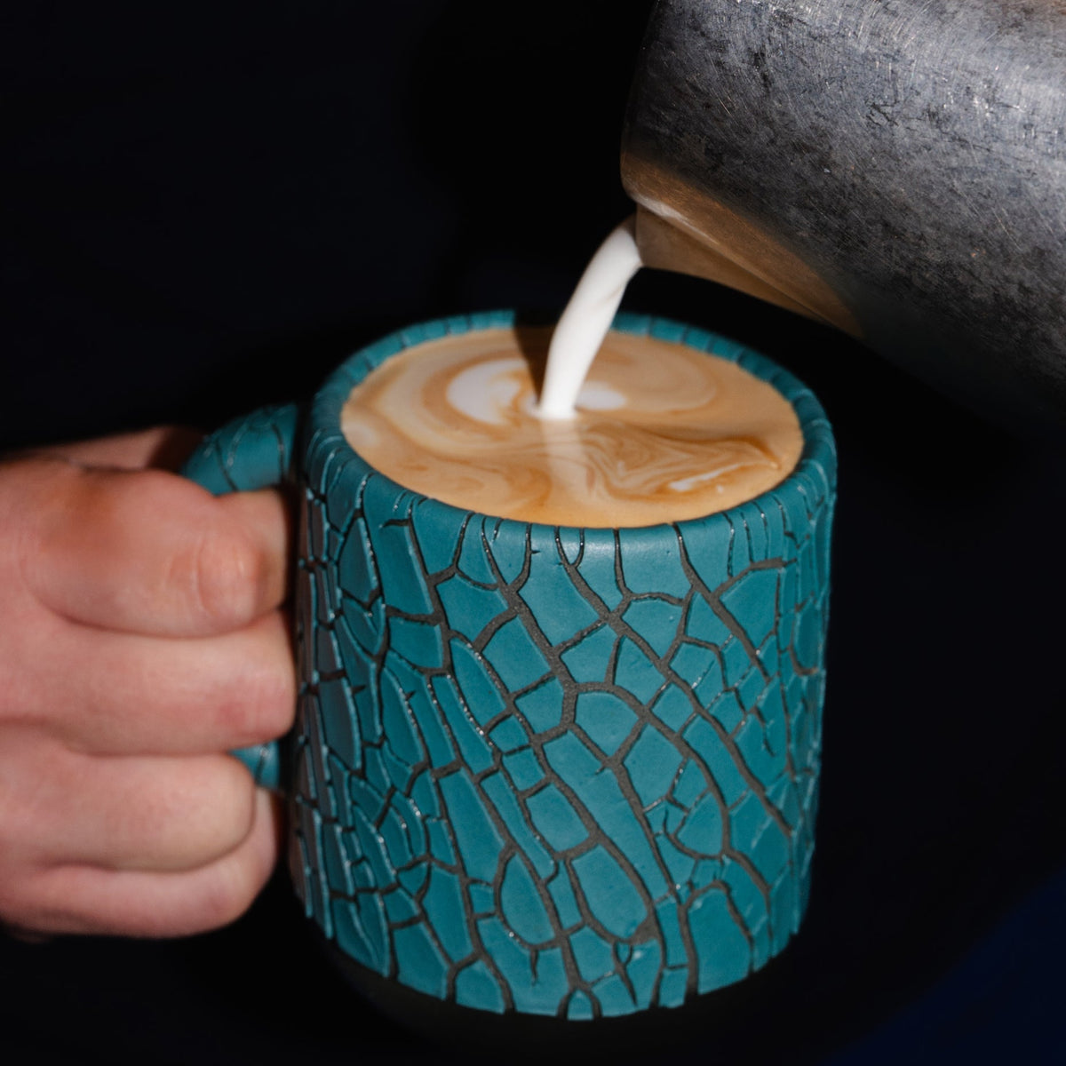 Coffee Mug in Abyss, stacked view