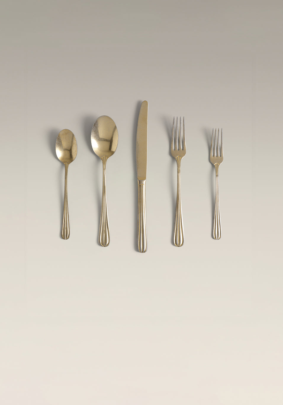 Crescent Four-Person Settings Flatware Set, second single piece close up