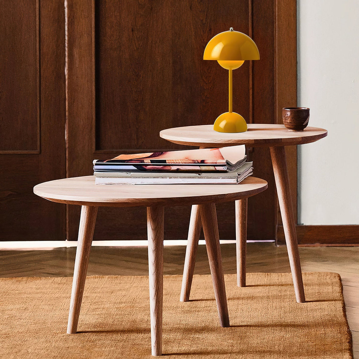 Duo Dome Portable Table Lamp, socket and hardware detail 2