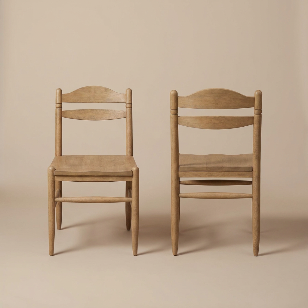 Elise Dining Chair, seat and backrest detail