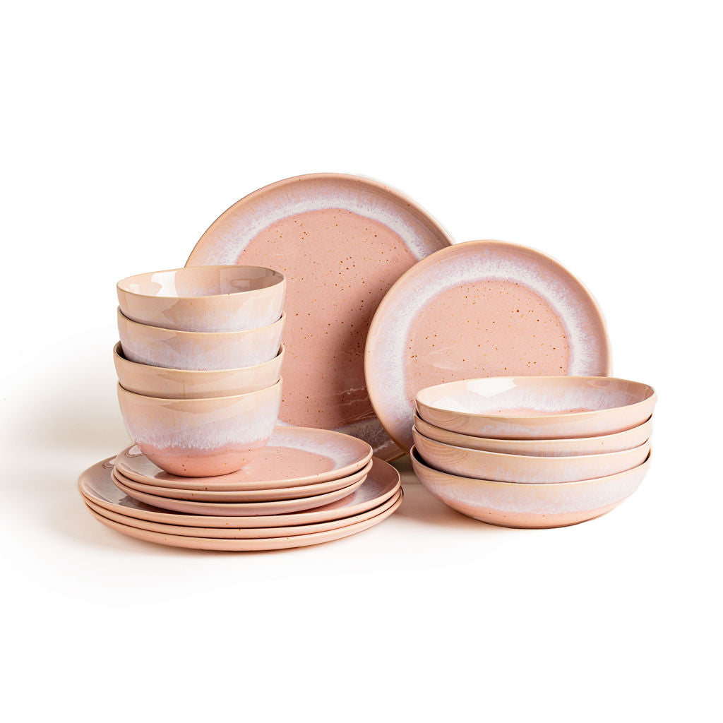 Essential Bundle The Seaglass Collection, pink finish