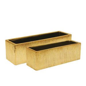 Etched Metallic Gold Collection, interior view