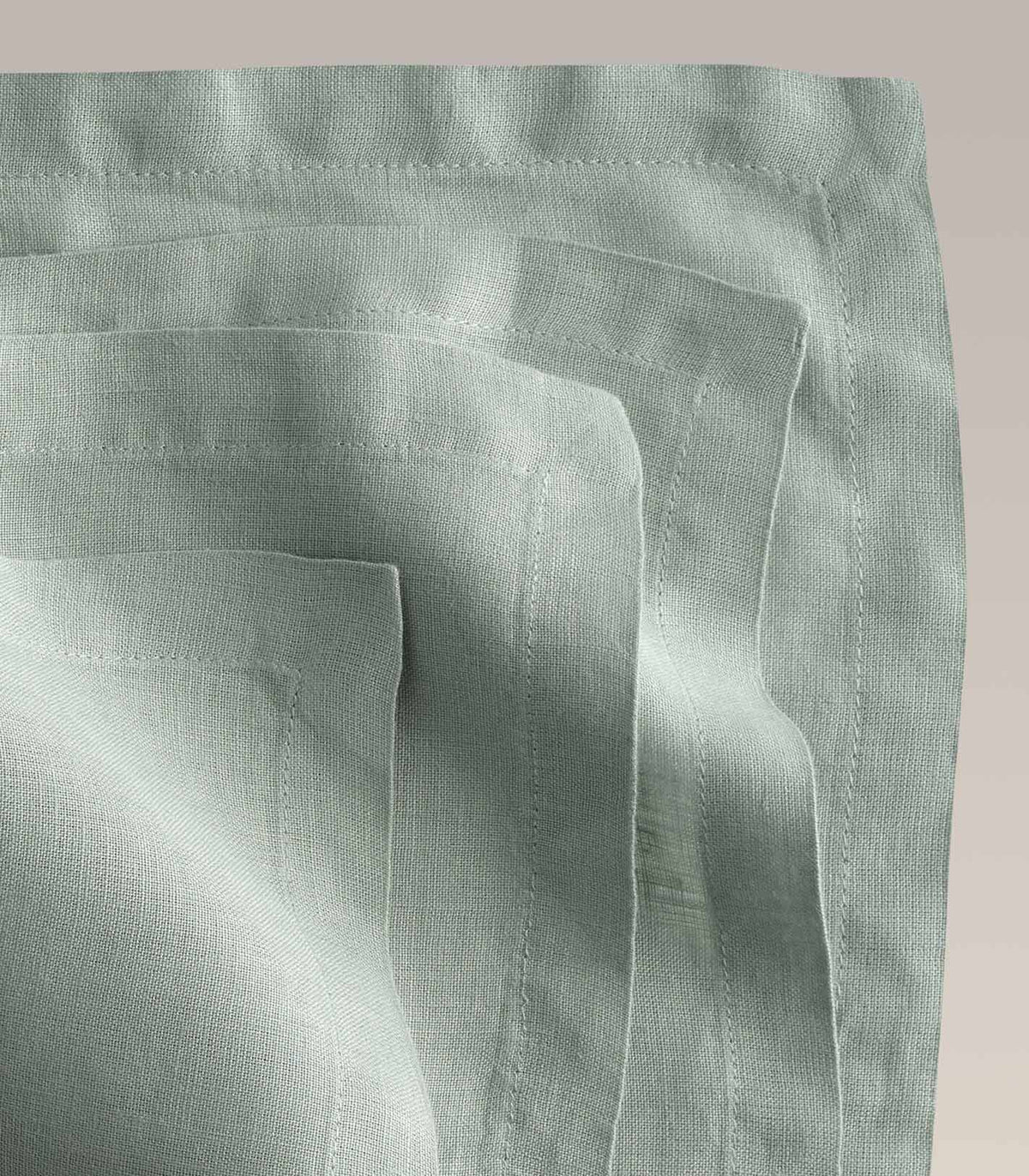Everyday Linen Napkin and Tablecloth Set, styled in place
