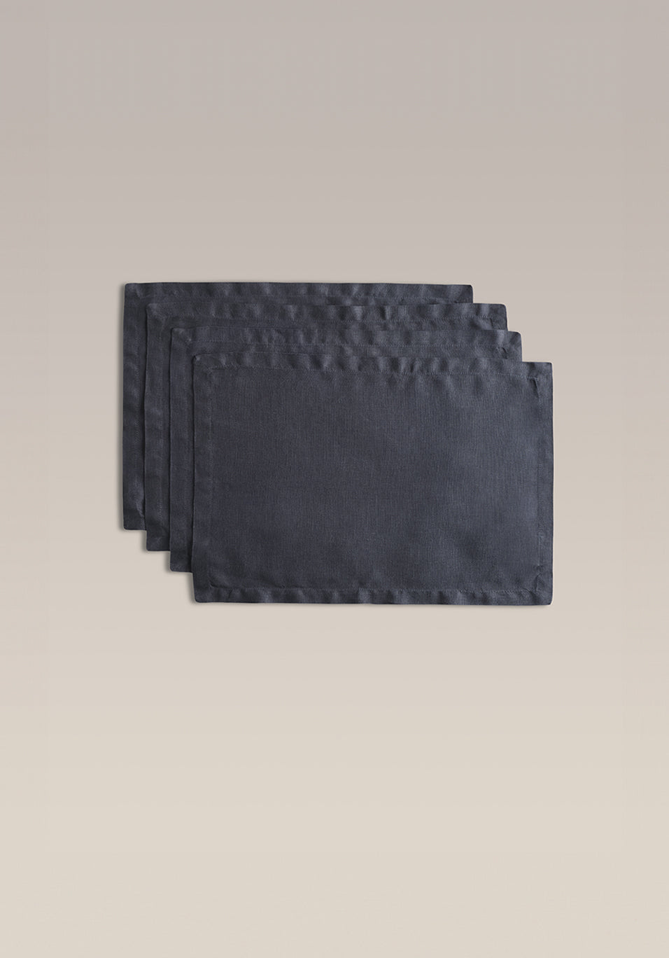 Everyday Linen Placemat Set, underside and backing detail