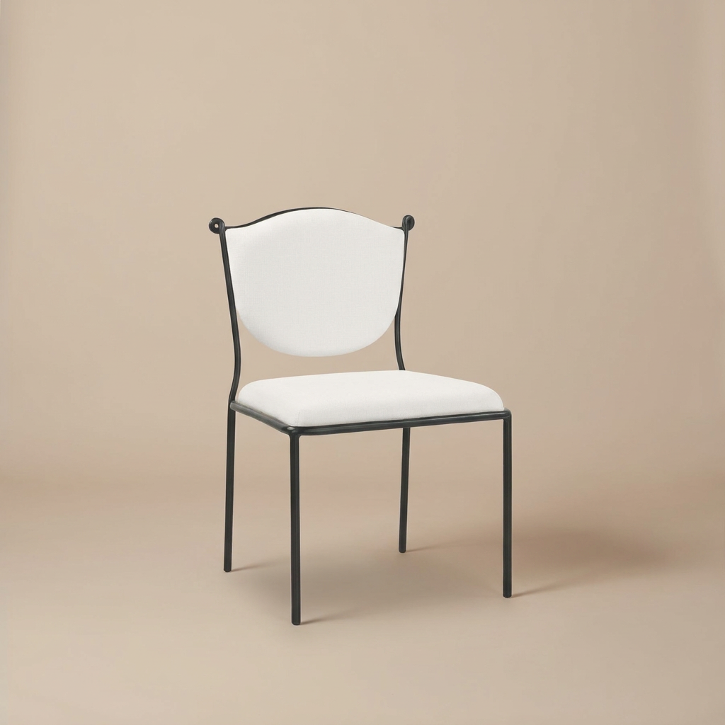 Ferrare Dining Chair, white finish