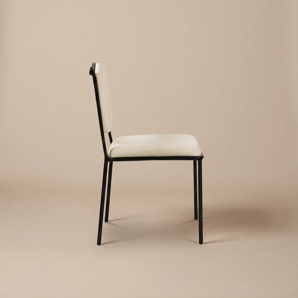 Ferrare Dining Chair, seat and backrest detail