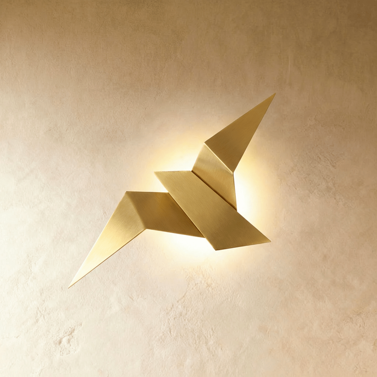 Finch Wall Lamp - Open Box, mounted on the wall