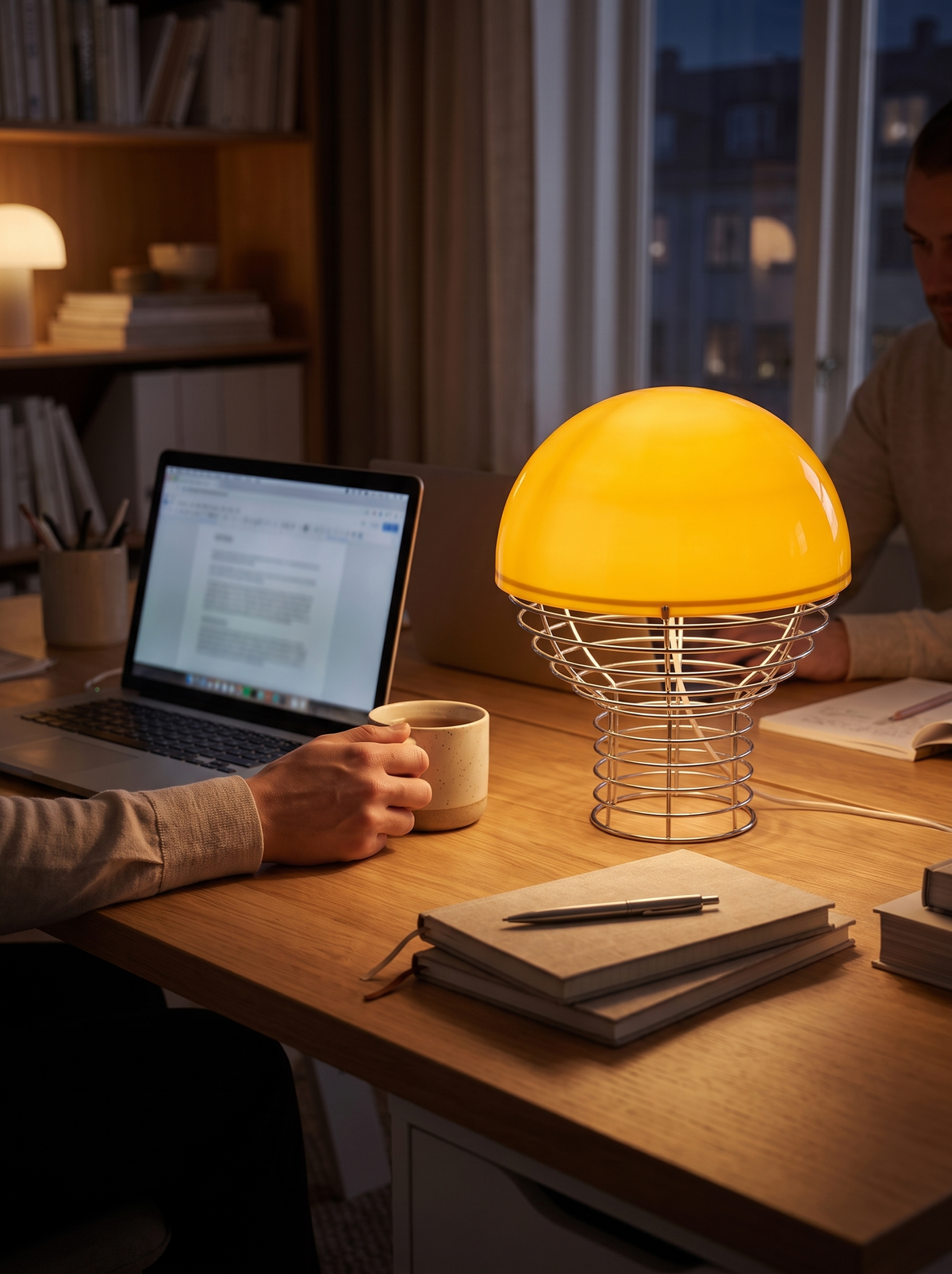 Bauhaus Glass Desk Lamp lifestyle 3