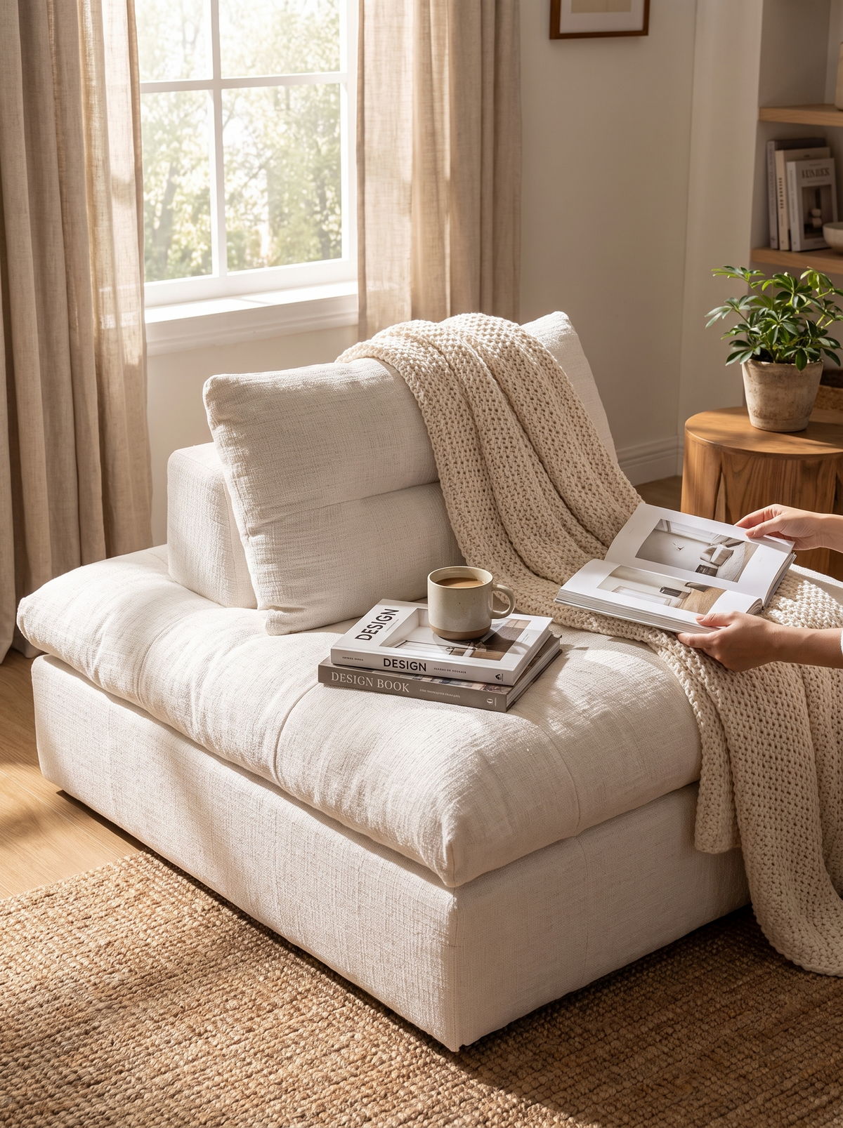 Modular 1 Seater Sofa GRAND modular flexibility lifestyle