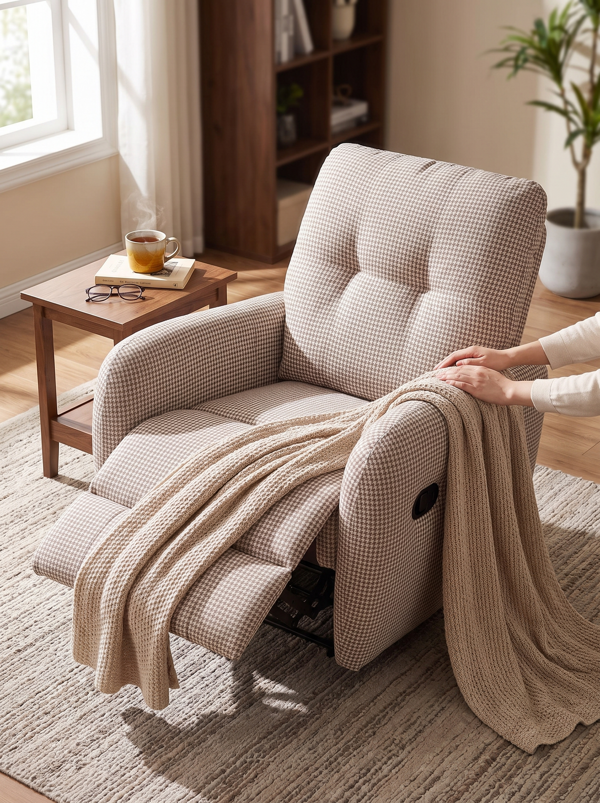 LIBERTY recliner reclined lifestyle