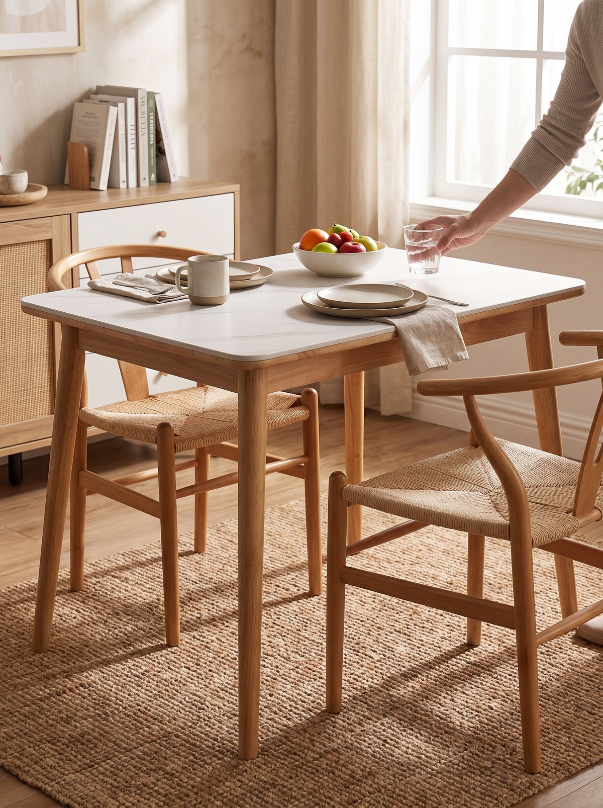 ROWAN dining table practical style lifestyle